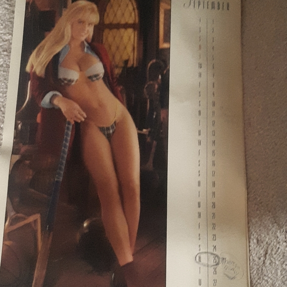 Vtg. 1995 Playboy Calendar - Picture 7 of 8